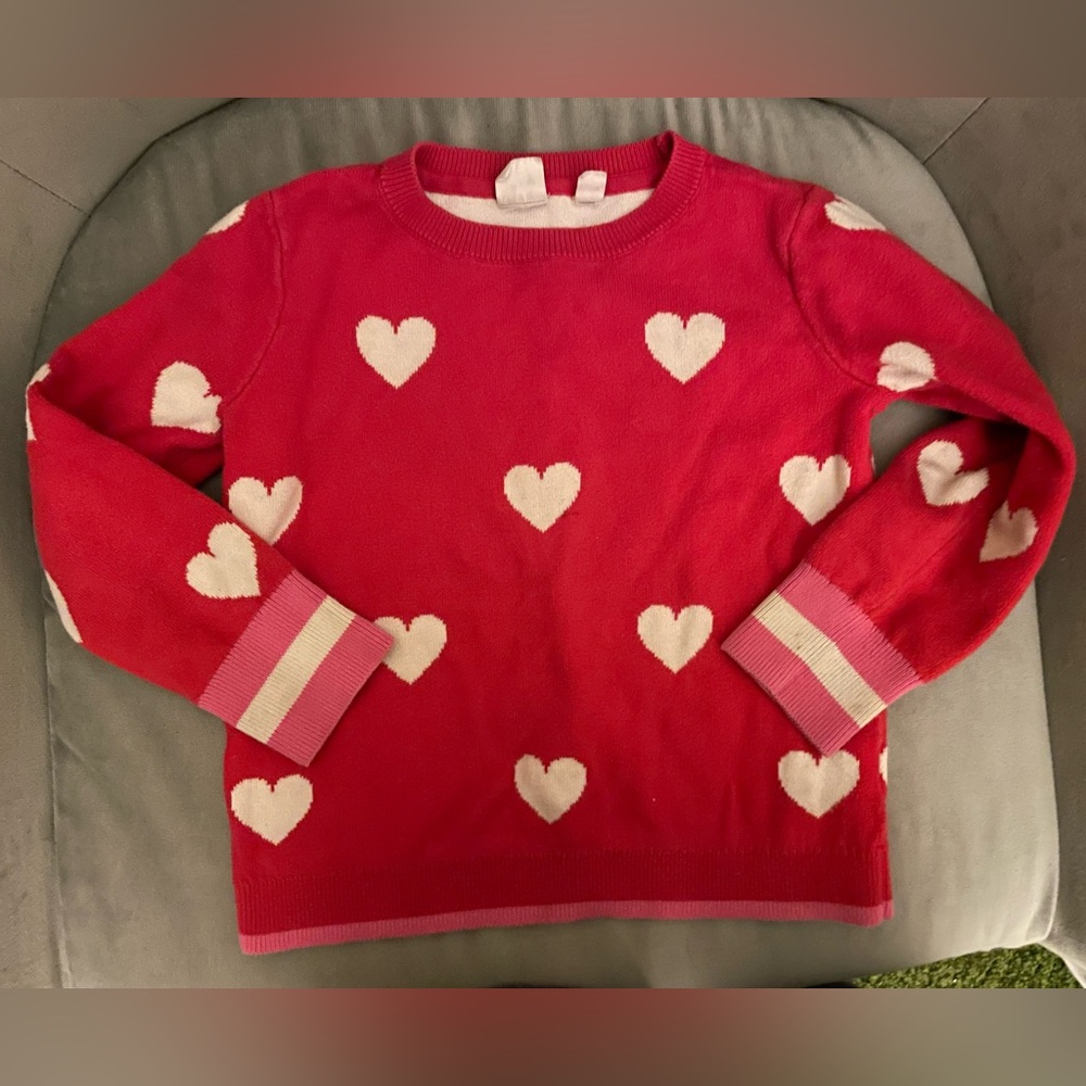Girl’s GAP Valentine’s sweater